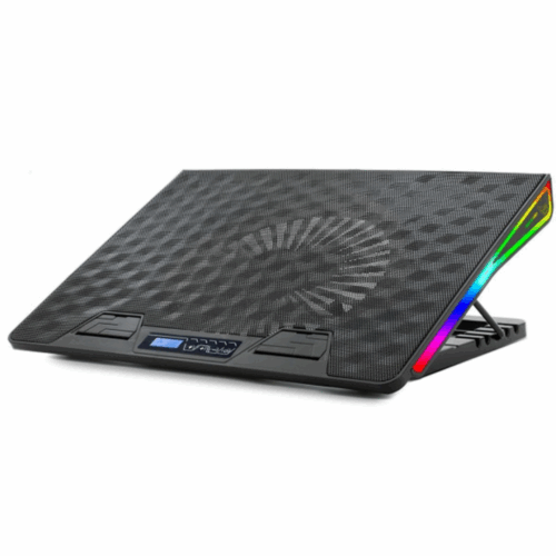 REFROIDISSEUR POUR PC PORTABLE SOG AirBlade 800 RGB 10" Ã  17" - Noir