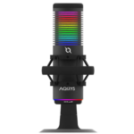 AQIRYS GALILEO – Microphone Pour Streamer USB – Noir (2)
