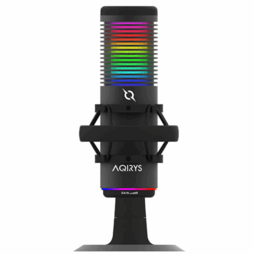 Microphone Gamer Streamer AQIRYS GALILEO USB-C - Noir