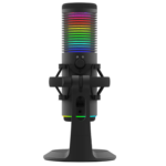 AQIRYS GALILEO – Microphone Pour Streamer USB – Noir (2)