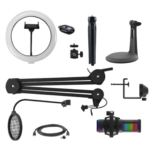 AQIRYS GALILEO – Microphone Pour Streamer USB – Noir (2)