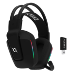 Aqirys - Alya - Casque Gamer RGB Bluetooth - Noir