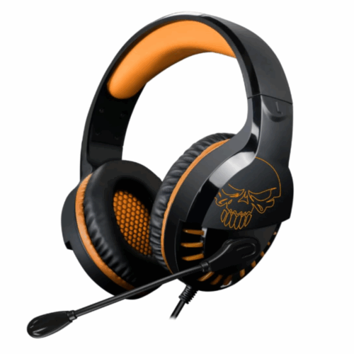 Casque Gaming Spirit of Gamer PRO-H3 / Jack 3.5mm + Rallonge PC / Orange et Noir