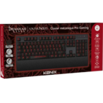 Clavier Gamer Mécanique Konix Vanaheim K60 Noir LED rouge