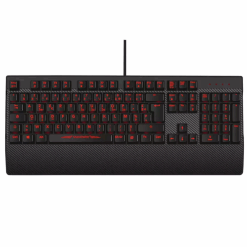 Konix - Vanaheim K60 - Clavier Gamer Mécanique filaire LED rouge - Noir
