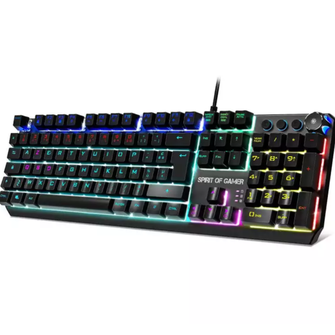Clavier mécanique SPIRIT OF GAMER XPERT K400 RGB