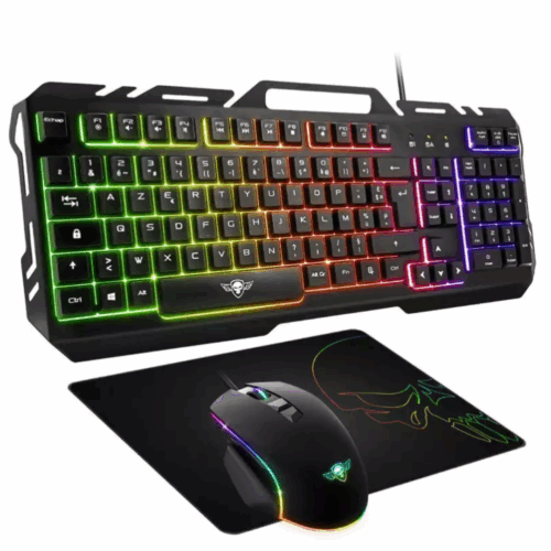 Combo ensemble Clavier+Souris+tapis Gaming Spirit Of Gamer SOG PRO-MK5 3en1