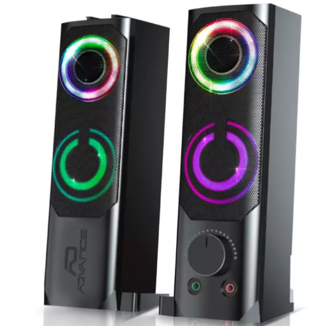 Haut Parleur ADVANCE RGB 2.0 SOUNDPHONIC 6W RMS (2)