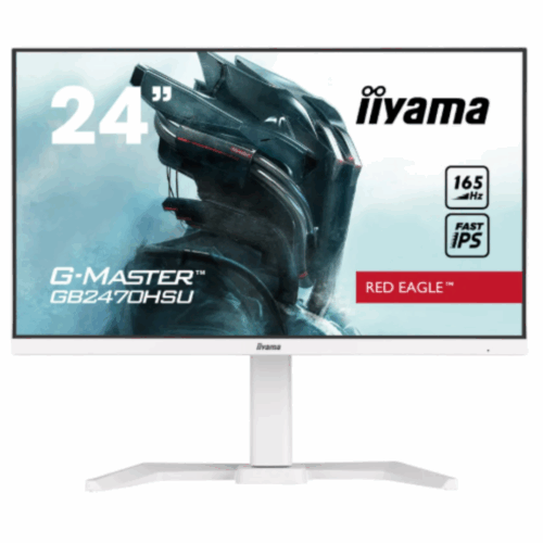 IIYAMA - G-MASTER GB2470HSU-W5 - Ecran Gaming 23.8'' Full HD Fast IPS 165 Hz - Blanc