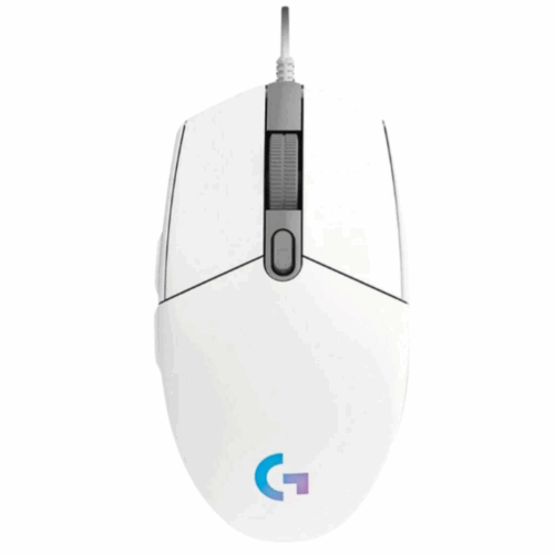 Logitech - G102 - Souris Gamer Filaire RGB - Blanc