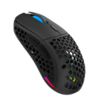 SOURIS GAMER AQIRYS TGA – Double mode(filaire & sans fil) RGB – 19000 ppp, Black