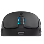 SOURIS GAMER AQIRYS TGA – Double mode(filaire & sans fil) RGB – 19000 ppp, Black -white- pink – Blue (3)