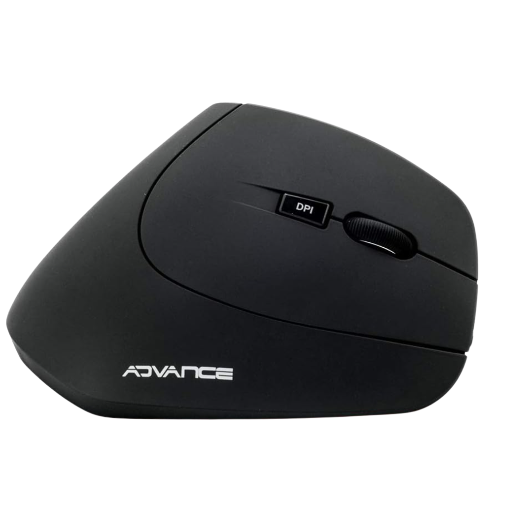 Souris Ergonomique Verticale Advance S-V185, 1600dpi -Noir (2)