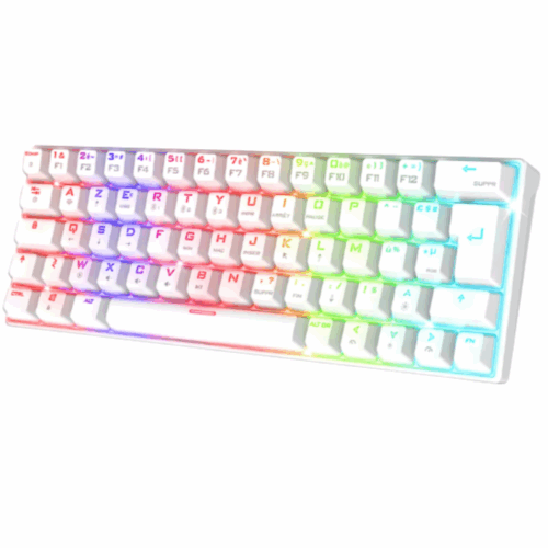 Spirit of Gamer - XPERT-K200 - Clavier Mécanique Gamer Sans fil RGB - Blanc