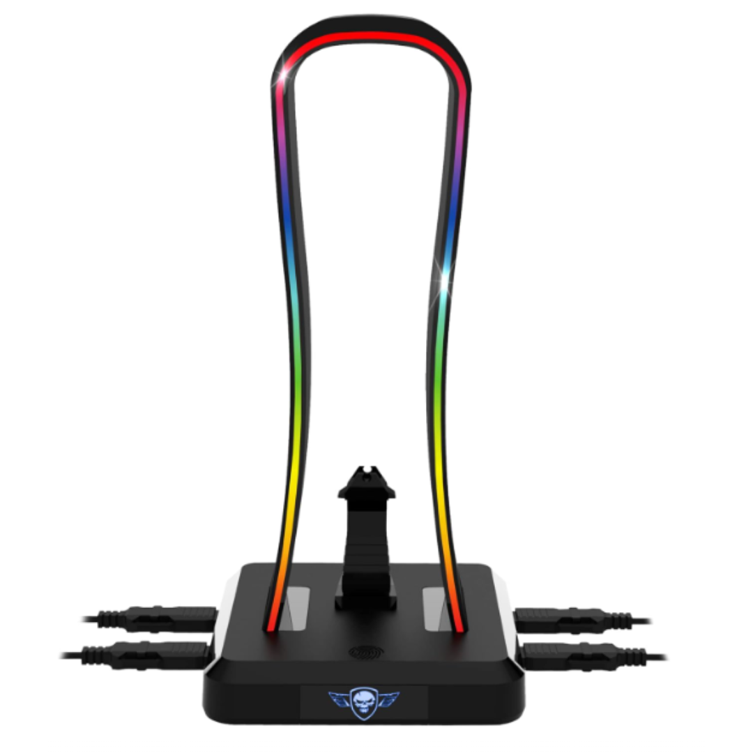 Support de casque SPIRIT OF GAMER STD1 RGB - Noir (2)