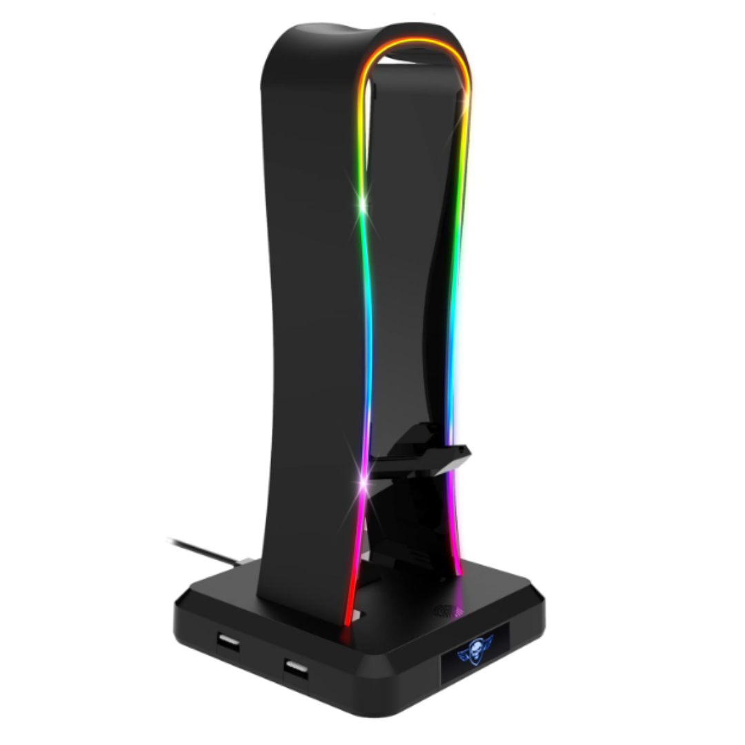 Support de casque SPIRIT OF GAMER STD1 RGB - Noir (3)