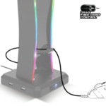 Support de casque SPIRIT OF GAMER STD1 RGB – Noir