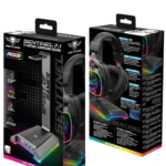 Support de casque SPIRIT OF GAMER STD5 SENTINEL 7.1 RGB – Gris (2)