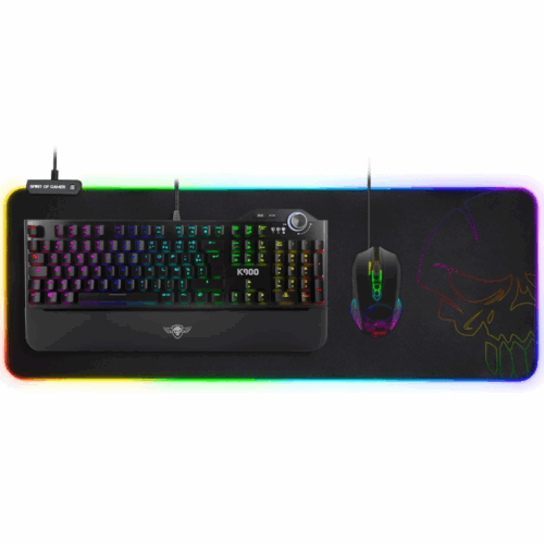 Tapis de Souris SOG LED RGB 10 Modes Taille XXL