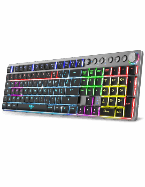 Clavier mécanique SPIRIT OF GAMER XPERT K1500  RGB Rechargeable Bluetooth