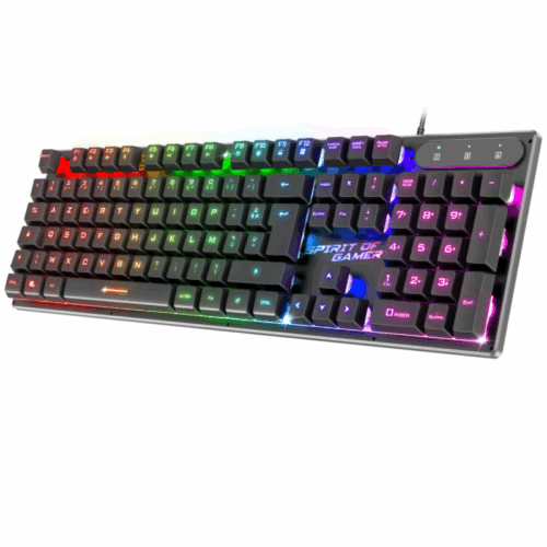 Clavier Semi Mécanique GAMER Filaire SOG Pro K1 RGB 3 Modes Antighosting