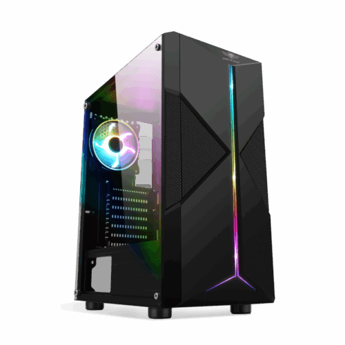 Boîtier Gamer Moyen tour Spirit OF Gamer CLONE 3 ARTIC RGB / ATX / noir