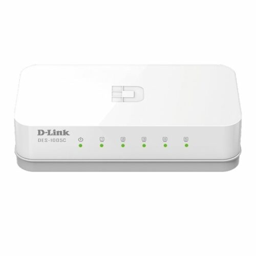 Switch D-Link 5 ports 10/100Base-T non géré - Blanc