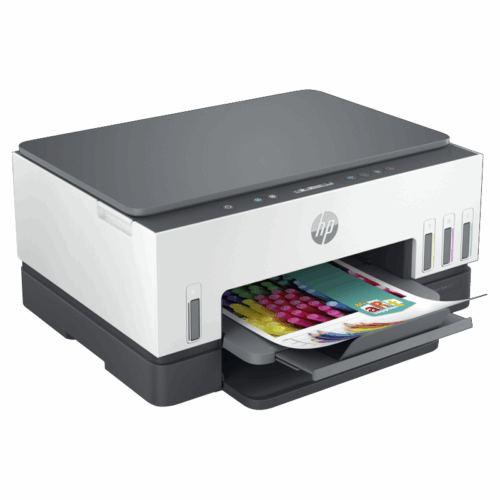 Imprimante HP All-in-One  Smart Tank 670 CISS 3en1 Wifi Recto-Verso automatique 22PPM