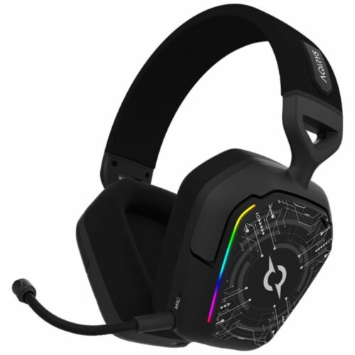 Micro Casque Gamer Sans Fil AQIRYS ALNAIR - Bluetooth - Noir