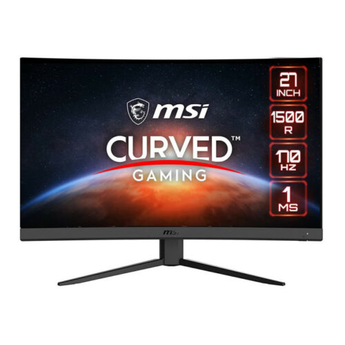 Ecran PC Gamer incurvé MSI Optix G27CQ4 E2 27" WQHD, VA, 1ms, 170Hz