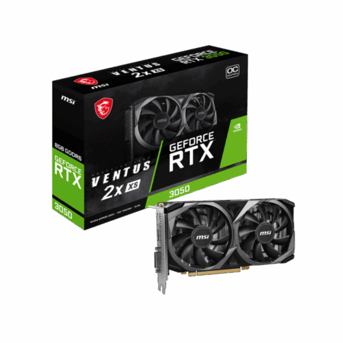 Carte graphique MSI GeForce RTX 3050 VENTUS 2X XS OC - 8 Go GDDR6