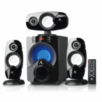 Haut Parleur Sans Fil Gold Sound – Noir – Gs-2602 3.1