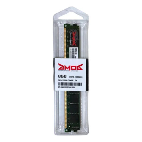 Barrette Mémoire Golden Memory (GMOG) 8 Go DDR3 1600 MHz U-DIMM pour PC de Bureau