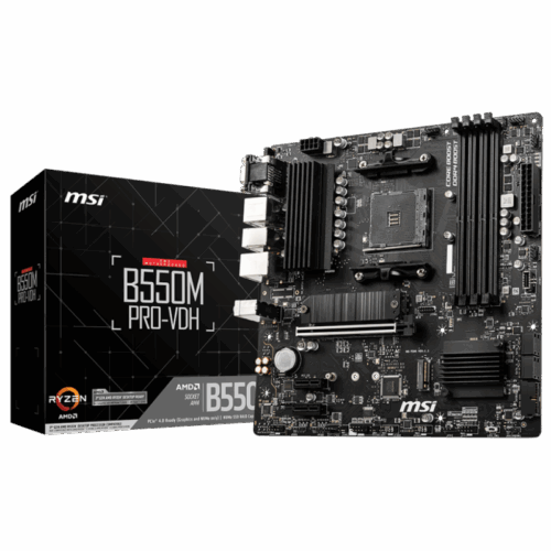 Carte mère MSI B550M PRO-VDH MATX DDR4