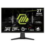 Ecran Gaming MSI MAG275QF 27" WQHD 180Hz IPS - Noir