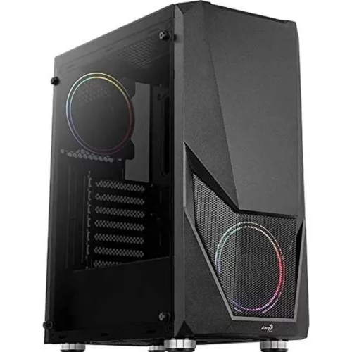 Boitier AeroCool Zauron V2 Moyen Tour ATX RGB - Noir