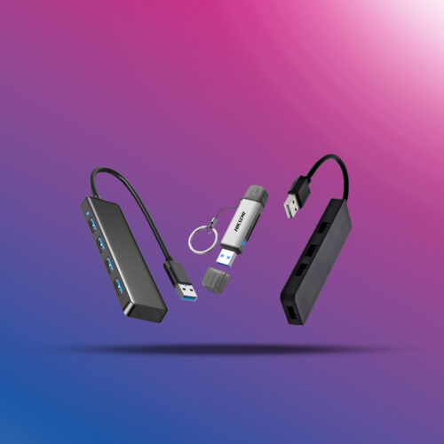 Lecteur de cartes & hub USB