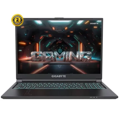 Pc Portable Gamer GIGABYTE G6-MF-H2EE894KD / 16" 165Hz / Intel i7-13620H / 16GB / 1TB SSD / RTX 4050 6GB / FreeDOS - Noir