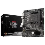 Carte mère MSI A520M-A PRO Socket AMD AM4 - Micro ATX - 2 x DDR4