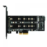 Carte d'extension PCIE NVMe SSD Dual M.2 ITHOO PCENGFF-N05 PCI-E 4X