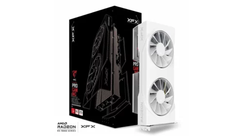 Carte Graphique XFX Swift AMD RX 9060 XT 8GB DDR6 OC - WHITE