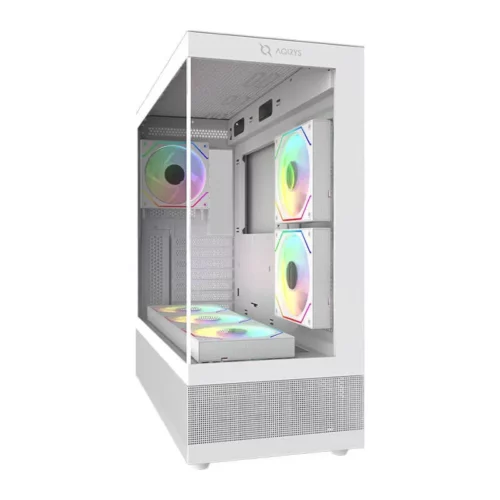 Boitier Gamer Moyen tour Aqirys ANTLIA - ATX - 6 Fans - ARGB White