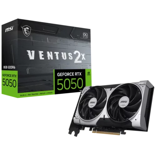 Carte graphique Gamer MSI GEFORCE RTX 5050 8 Go VENTUS 2X OC