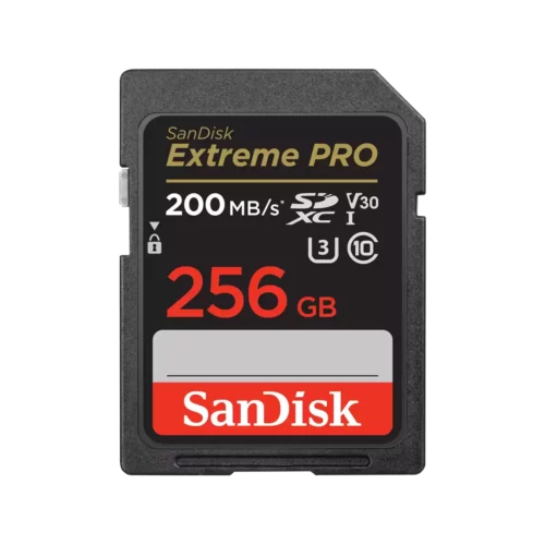 SANDISK - Carte mémoire SDXC EXTREME PRO 256GB - 200MB/S - V30 4K UHD