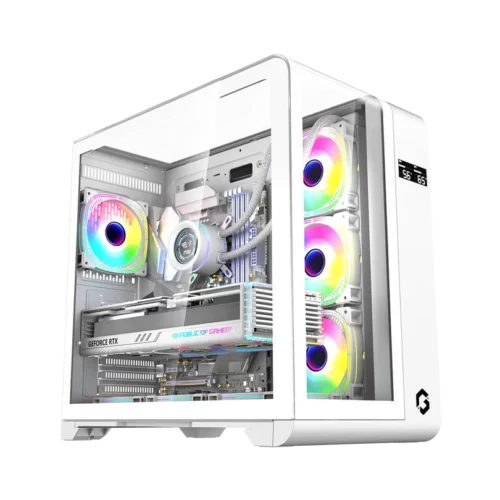 Boitier Gaming GAMEON Infinity Arctic Series - Moyen Tour - Blanc