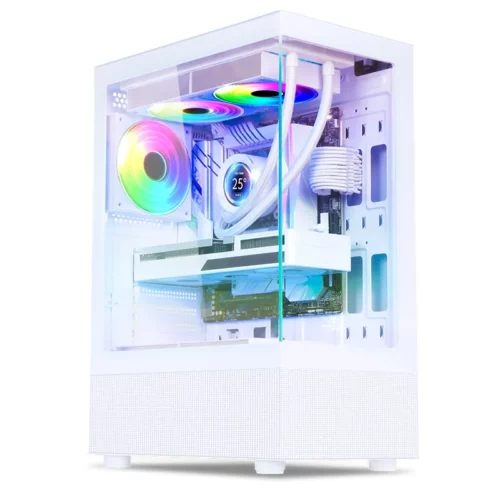 Boitier Spirit Of Gamer Spectra Artic 8302RAW ARGB - Blanc