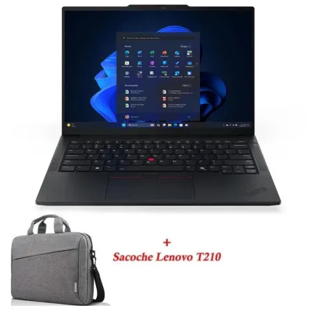Pc Portable Lenovo V15 G5 IRL / i5 13Gén / 8Go / 512Go SSD - Noir + Sacoche Lenovo T210