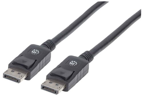 Câble DisplayPort Mâle / Mâle 1M 4K 60Hz - Manhattan