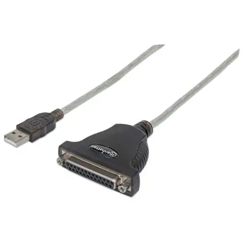 Convertisseur Manhattan USB vers DB25 Parallèle pour Imprimante - 1.8M