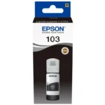 Bouteille d’Encre Epson EcoTank 103 Originale Noir 65ml - 4500 Pages